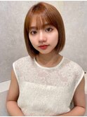 レイヤー/ネビージュ/韓国ヘア/イメチェン/縮毛矯正/中野/