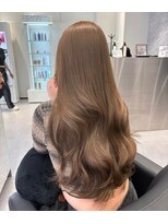 アルドーレフィエロ シンサイバシ(Ardore fiero shinsaibashi)&nbsp;ブリーチなしダブルカラーで作るヘーゼルベージュ♪