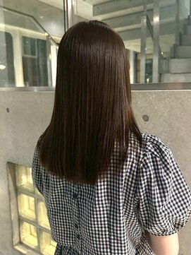 ヲタク(wotaku.) オリーブグレージュグレーアッシュブラウン透明感カラー髪質改善