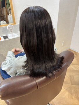 インビテーション(invitation) 髪質改善カラーカーキグレージュ