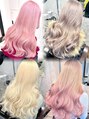 リル ラウム 原宿(LiL Raum) 可愛いカラーならMOMOにお任せ♪【ダブルカラー/ケアブリーチ】