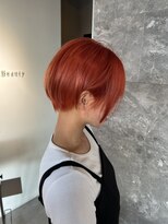 ビーストバイブランカ 刈谷三河安城(BEEst by BLANCA)&nbsp;無造作シアーオレンジ×コンパクトショート♪