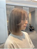 ハイトーンボブ韓国ボブ