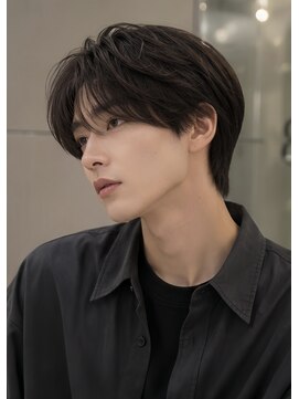 ベル 新宿(Belle) 韓国ヘア　大人ヘア　シースルーマッシュ　ラウンドマッシュ新宿