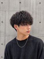 アース 熊本下通店(HAIR & MAKE EARTH)&nbsp;ショートマッシュ×ツイストスパイラルパーマ