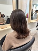セミロング くびれ巻き