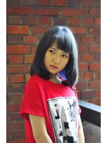 ソレイジュ(soleige)&nbsp;グレー～インナーブルー