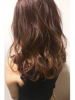 ヘアーデザイン シュシュ(hair design Chou Chou by Yone)&nbsp;☆chouchou☆オレンジベージュ×グラデーション