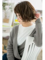 ヘアアンドビューティー ミック(Hair & Beauty miq) くせ毛風カールガーリーボブa
