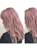 ピンクベージュ