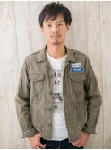 ≪mod's men≫くせ毛カットでルーズにキメる★ワイルドショートH