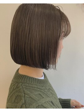 サロンド ハル 国分寺店(salon de HALU) 小顔切りっぱなし外ハネミディアム20代,30代,40代[国分寺/国分寺