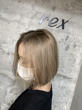 レックス 中野(rex) Aラインボブ/切りっぱなし