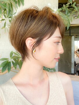 ロビー 表参道(ROBBY) 大人綺麗美シルエットショートボブ/30代40代50代