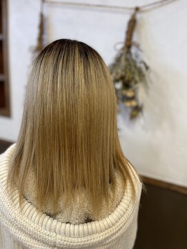 ワンダービューティーサノ(Wonder Beauty SANO) ブリーチ毛でもいける髪質改善サラサラストレート