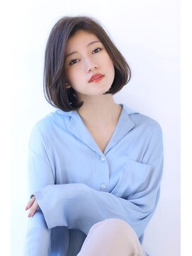 オーロ 西宮店(ORO) ワンカールボブかきあげバング