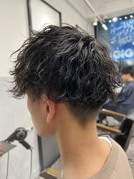 エイト 池袋店(EIGHT ikebukuro) 波巻きパーマ@富澤翼