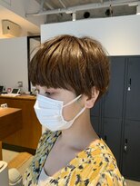 キャンバス 川崎(canvas.)&nbsp;女の子マッシュショート/ 片平/川崎/美髪カラー/髪質改善/艶髪