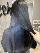 フリーダム 宇部駅前通り店(freedom) ブルーシルバーインナーカラー