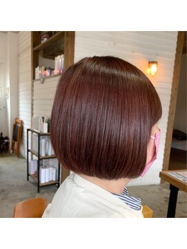 カフーヘアー 本店(Cafu hair) “春のツヤカラー◎”