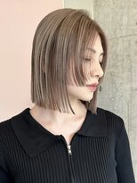 ソル ジングウマエ(SOL JINGUMAE)&nbsp;ミルクティーベージュダブルカラーインナーカラーケアブリーチ