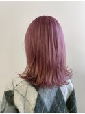 【un le pont梅田】ブリーチピンクカラー＊＊