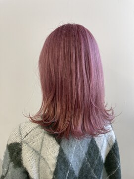 アンルポン 梅田(un le pont) 【un le pont梅田】ブリーチピンクカラー＊＊