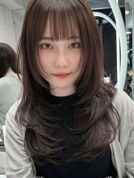 レディアル 渋谷(REDEAL) ワンホンヘア/韓国ヘア/ウルフ/前髪[レイヤーカット/渋谷]