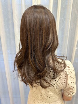 松本平太郎美容室 銀座本店 イノアカラー×ブラウンベージュ