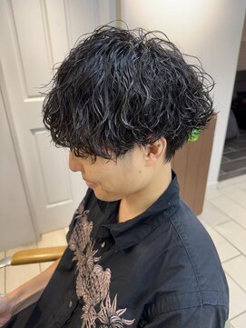 テトラ バイ ネオリーブ 横浜西口店(tetra by neolive) 横浜★マッシュのツイストスパイラルパーマ波巻き