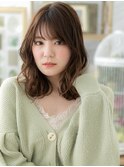 大人美人韓国風ウェットヘア小顔ロングウルフc5大宮20代30代40代
