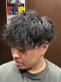 ヒロギンザバーバーショップ 大宮店(HIRO GINZA BARBER SHOP) ツイストスパイラルマッシュスタイル