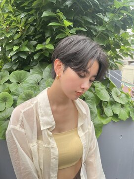 サンド 表参道(sand) ショートボブパーマ20代30代40代ショートパーマショート