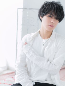 スペース 海浜幕張(spes) 海浜幕張/髪質改善/黒髪☆ニュアンスパーマ☆フェザーショートg