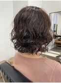 【中目黒】スッキリ軽いレイヤーボブパーマ☆くるくるパーマ