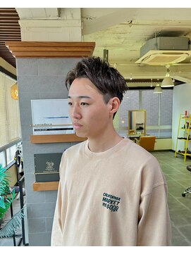 イロプラスソイ(iro + soi) ナチュラルベージュ×アップバングショート！　オオミダ！