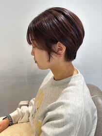 クレビア(CreBiA)&nbsp;ナチュラルショートボブ/まろやかブラウン