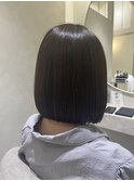 切りっぱなしボブ×メテオストレート