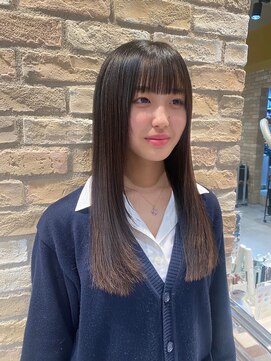 ゼスト 三鷹店(ZEST) ミニウルフスタイル似合わせカット姫カットレイヤー/三鷹