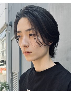 バイフィフス 原宿/表参道(by fifth) 大人ナチュラルセンターパートツーブロックニュアンスパーマ緩め