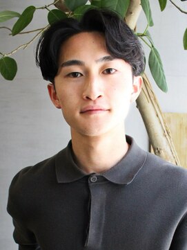 ニール 名古屋 伏見 丸の内(NEELU) フェザーパーマシャドウパーマメンズカット