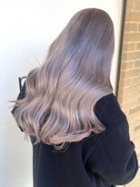 サンクマーケット 渋谷(cinq MARKET) 渋谷ミルクティーベージュハイトーンカラーヘーゼルベージュ韓国