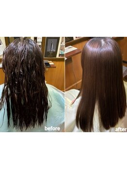 【和歌山/東松江】今注目のメテオシリーズ使用♪髪質に合わせた丁寧な施術で、理想のツヤ髪が叶います◇
