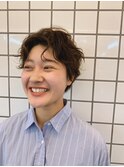 ニュアンスパーマ/ハンサムショート[中崎町/梅田駅］