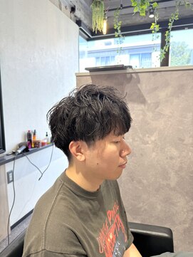 アナザーヘアサロン 大倉山(AnOther HAIRSALON) メンズ　メンズカット　マッシュ緩めパーマ