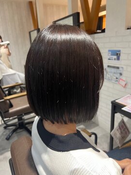 ハイレート ウニクス川越店(Hairate) 【Hairate本川越】内巻きシアーボブ