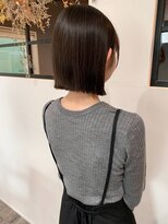 メール(Mer...)&nbsp;垢抜けたいならこれ！トレンドの切りっぱなしボブ