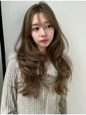 韓国レイヤー顔周りレイヤーシャギーレイヤーロングレイヤー