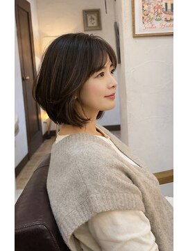 レイヤーボブスタイル