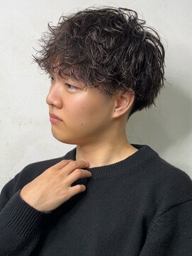 MEN’S HAIR/波巻ツイストスパイラル/フェザーパーマ/鹿島田